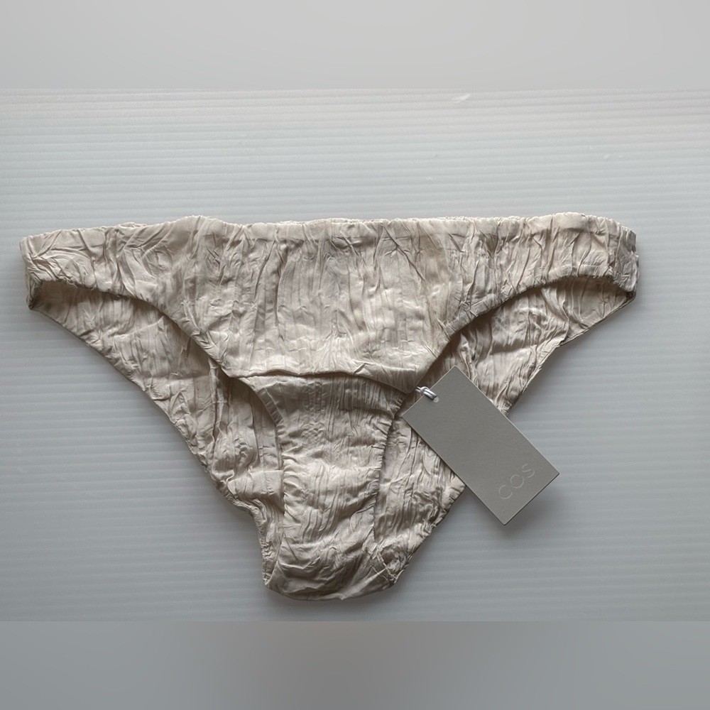 Cos Crinkled Silk Knickers